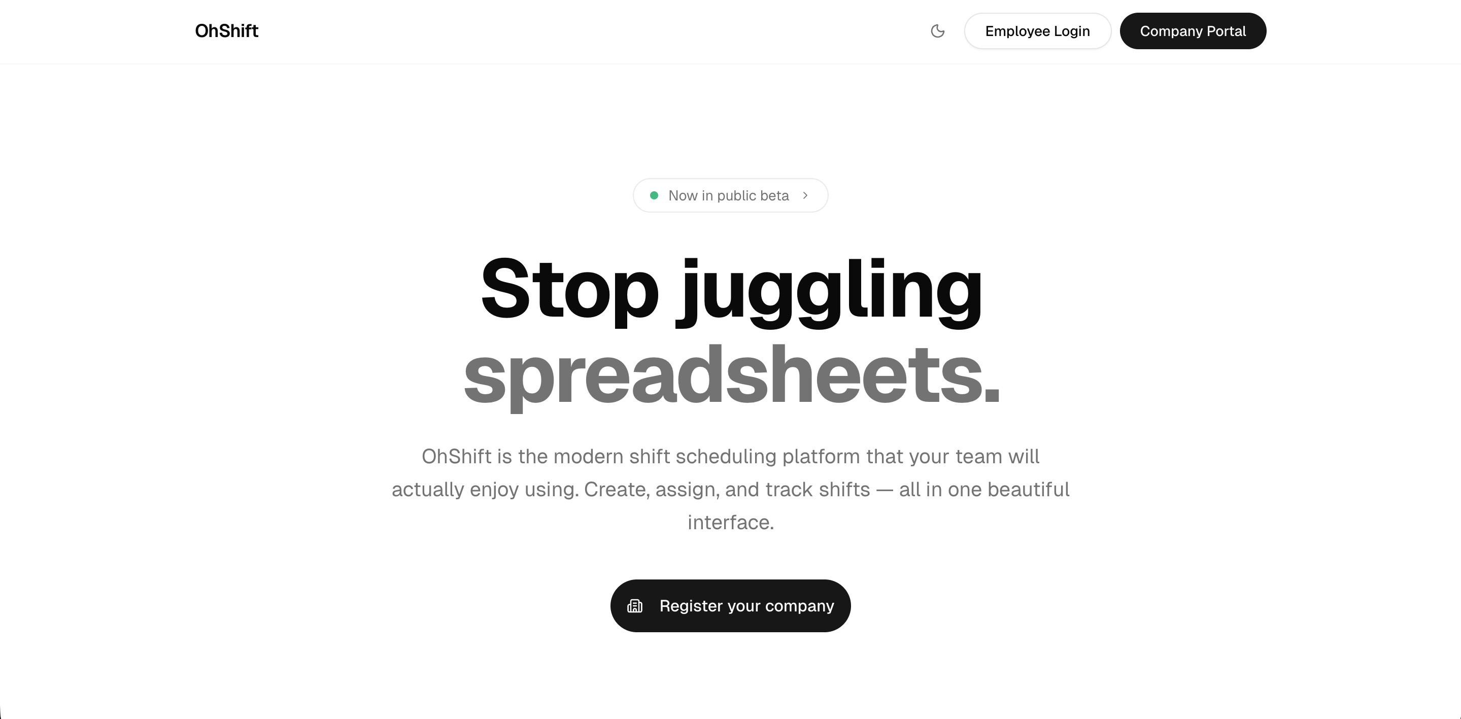 OhShift