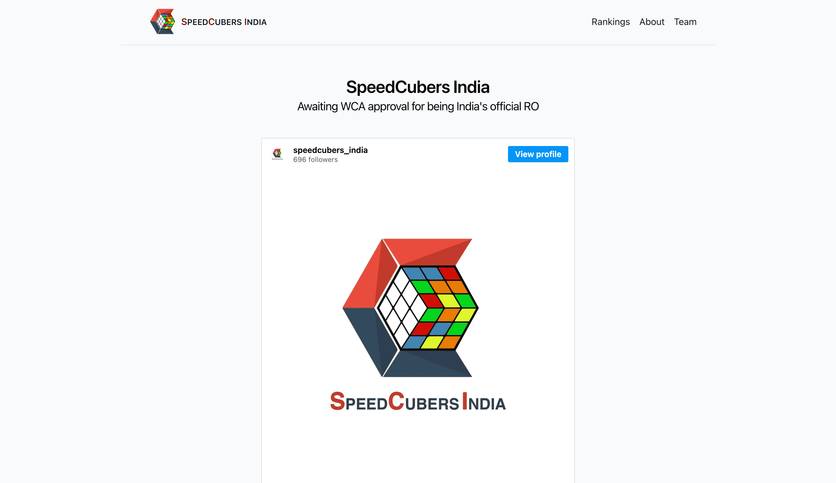 SpeedCubers India
